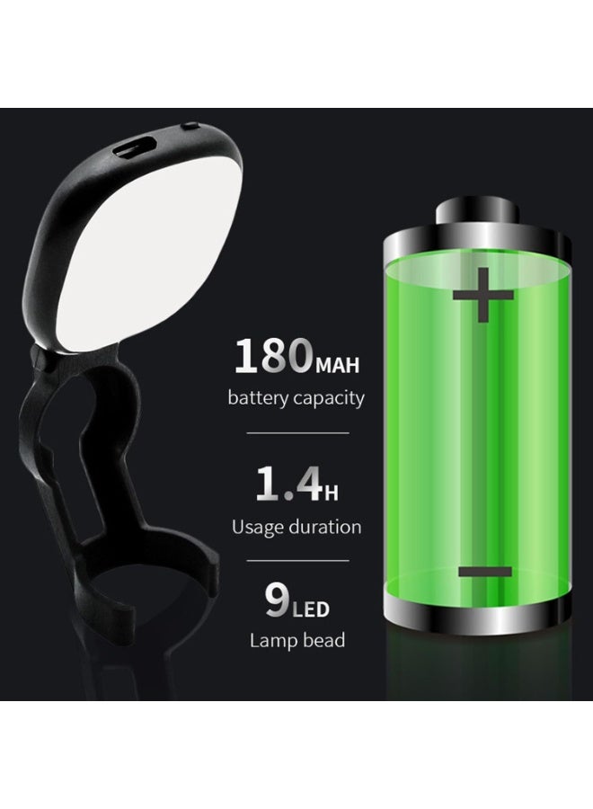 Arabest LED Video Light, High Brightness Soft Light Multi Mode Color Temperature Adjustment, Portable USB Rechargeable Vlog Selfie Light with Bracket for Osmo 3 2 1 - Image 5